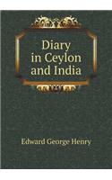 Diary in Ceylon and India