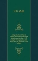 Eclogae Latinae E Mureti, Ernestii, Ruhnkenii Aliorumque Recentiorum Operibus a C. T. Zumptio Descriptae, Quartum Retractatae Ac Suppletae (Latin Edition)