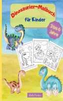 Dinosaurier-Malbuch für Kinder