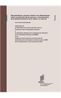 Recomendación conjunta relativa a las disposiciones sobre la protección de las marcas, y otros derechos de propiedad industrial sobre signos, en Internet