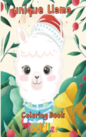 unique Llama Coloring Book toddler