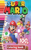 Super mario Coloring Book: +100 Illustrations, wonderful Jumbo Super mario Coloring Book For Kids Ages 3-7, 4-8, 8-10, 8-12, Fun, (Super mario Books For Kids)