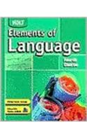 Holt Elements of Language: Student Edition Grade 10 2004