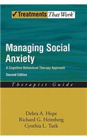 Managing Social Anxiety, Therapist Guide