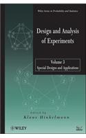 Design and Analysis of Experiments, Volume 3