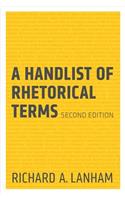 A Handlist of Rhetorical Terms