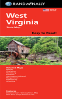 Rand McNally Easy to Read Folded Map: West Virginia State Map