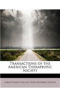 Transactions of the American Therapeutic Society