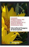 Congres International Des Americanistes