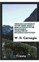 Through Conversion to the Creed