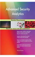 Advanced Security Analytics Standard Requirements