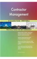 Contractor Management A Complete Guide - 2020 Edition