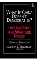 What If China Doesn't Democratize?