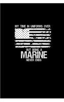 My time in uniform is over but being a marine never ends