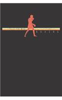 Notebook: Retro Vintage Boxing MMA Mixed Martial Arts Gift Fight Dot Grid 6x9 120 Pages