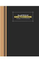 Amiesk Notebook - Sketch Book - 140 pages (7.44 x 9.69 inch)