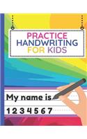 Practice Handwriting for Kids