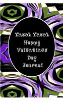 Knock Knock Happy Valentines Day Journal