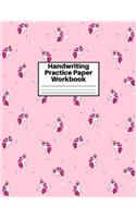 Handwriting Practice Paper Workbook