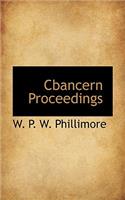 Cbancern Proceedings