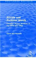 Private and Fictional Words (Routledge Revivals)
