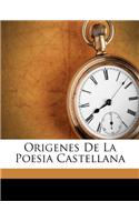 Origenes De La Poesia Castellana