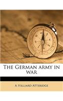 The German Army in War