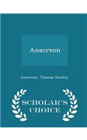 Anacreon - Scholar's Choice Edition