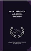 Before The Board Of U. S. General Appraisers