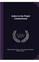 Index to the Pulpit Commentary