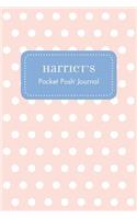Harriet's Pocket Posh Journal, Polka Dot: (English)