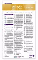 CPT Express Reference Coding Card 2022: Ear, Nose & Throat