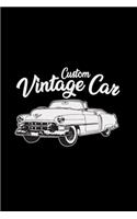 Custom vintage car