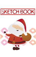 Sketch Book For Anime Christmas Gift Labels: Sketch Book Drawing Pad Girl With Stars - Write - World # Whiting Size 8.5 X 11" 110 Page Large Prints Good Gift.