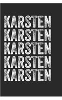 Name KARSTEN Journal Customized Gift For KARSTEN A beautiful personalized