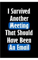 I Survived Another Meeting That Should Have Been An Email