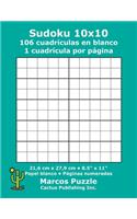 Sudoku 10x10 - 106 cuadrículas en blanco