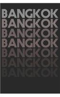 Notebook: Bangkok Dot Grid 6x9 120 Pages
