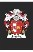 Cepeda: Cepeda Coat of Arms and Family Crest Notebook Journal (6 x 9 - 100 pages)