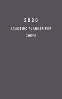 2020 Academic Planner For Chefs