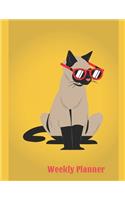 Siamese Cat Weekly Planner