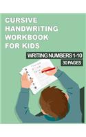 Cursive Handwriting Workbook for Kids