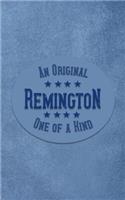 Remington: Personalized Writing Journal for Men