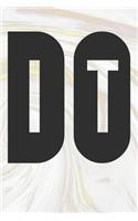 Do It: Inspirational / Motivational Journal / Notebook / Diary - Inspiring Quote on Matte Cover - Birthday or Christmas Gift