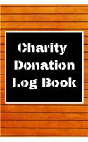 Charity Donation Log Book