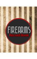 Firearms Record Book: ATF Log Book, Gun Log Book, FFL Log Book, Gun Catalog, Vintage/Aged Cover(59 Firearms Record Book)