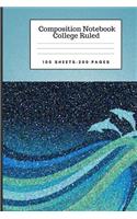 Composition Notebook College Ruled - 100 Sheets, 200 Pages