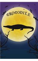 Crocodile Notebook Halloween Journal