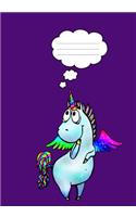 Unicorn composition Notebook