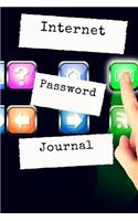 Internet Password Journal: Your Password and Username Keeper